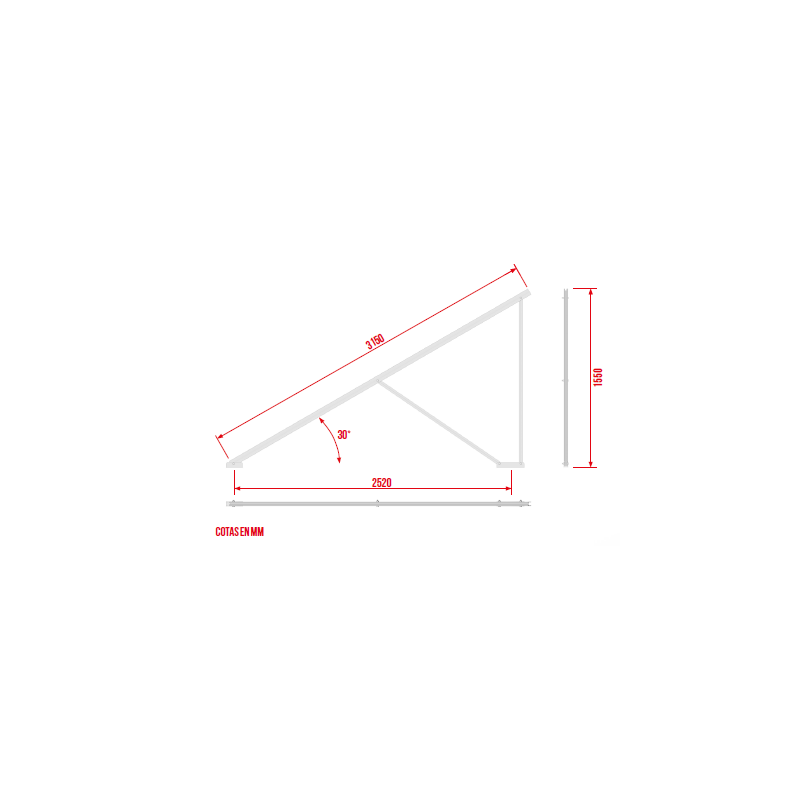Triángulo doble  L3150