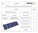 Kit estructura Coplanar 5 Vertical LFeet 